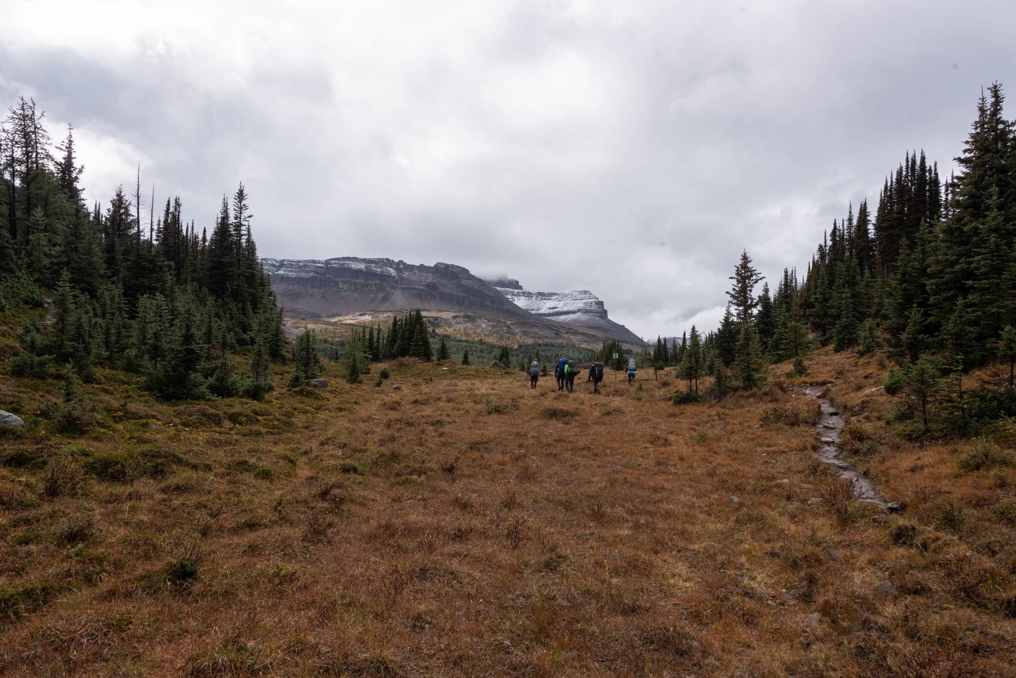 Heather Ridge, approaching Baker Lake