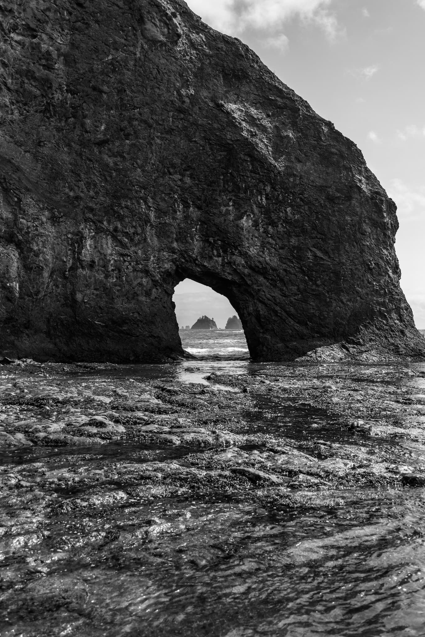 Hole-in-the-Wall near Rialto Beach