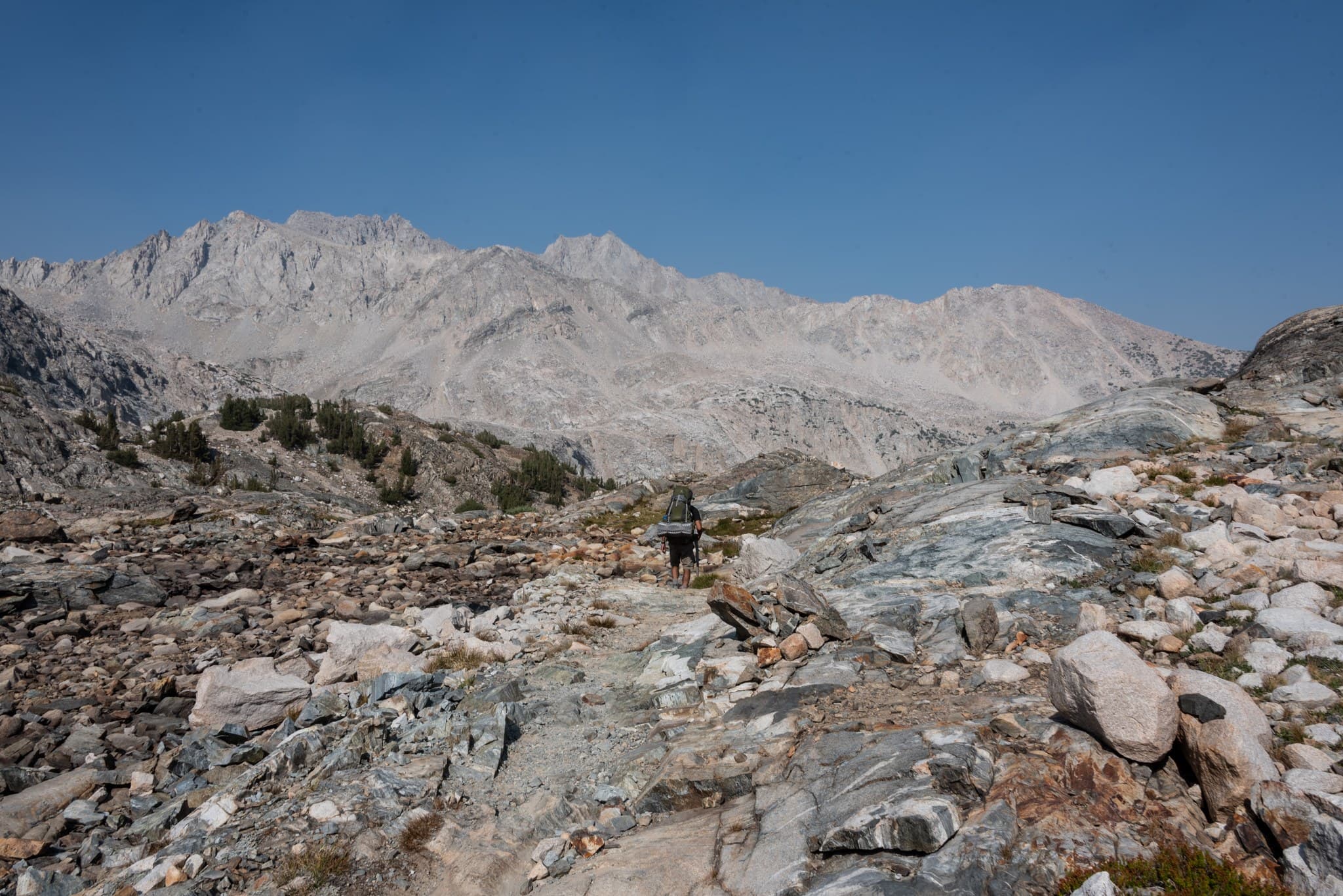 Ascent to Muir Pass