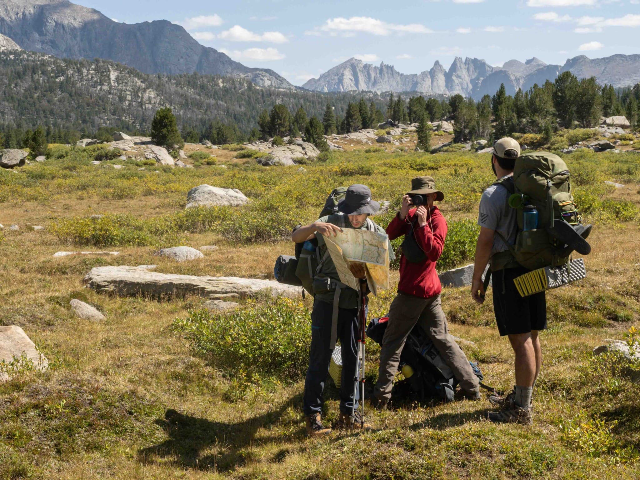 Navigating in the upper watershed of the East Fork River
