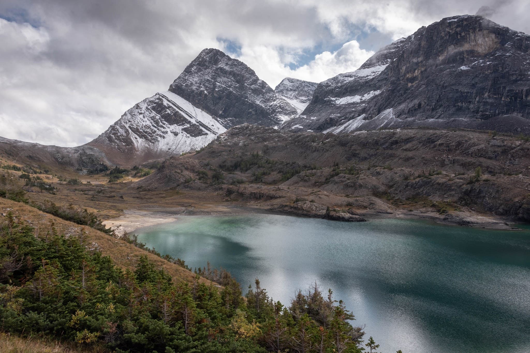 Wildflower Lake and Mount Avens