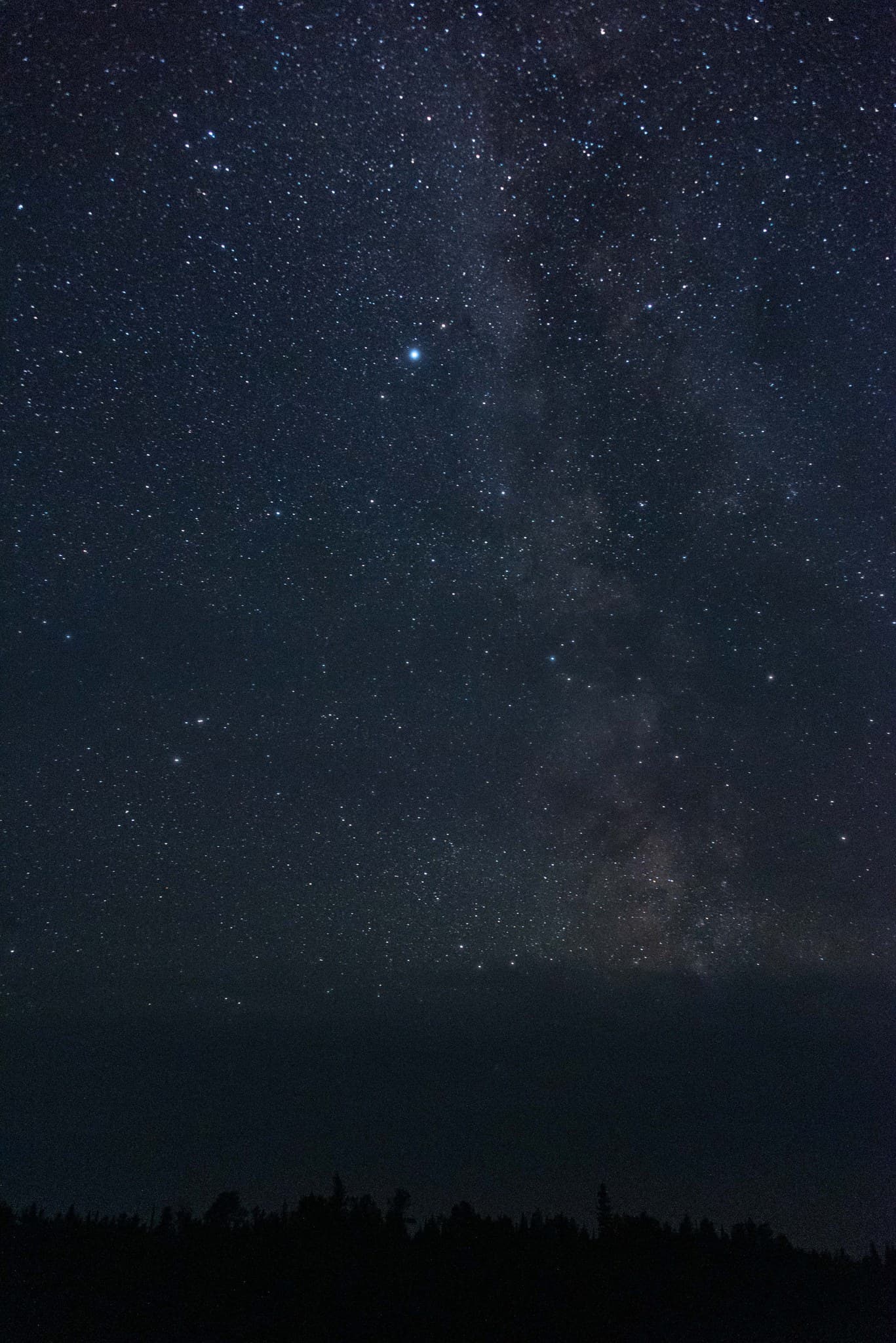 Milky Way above Seagull Lake, BWCA