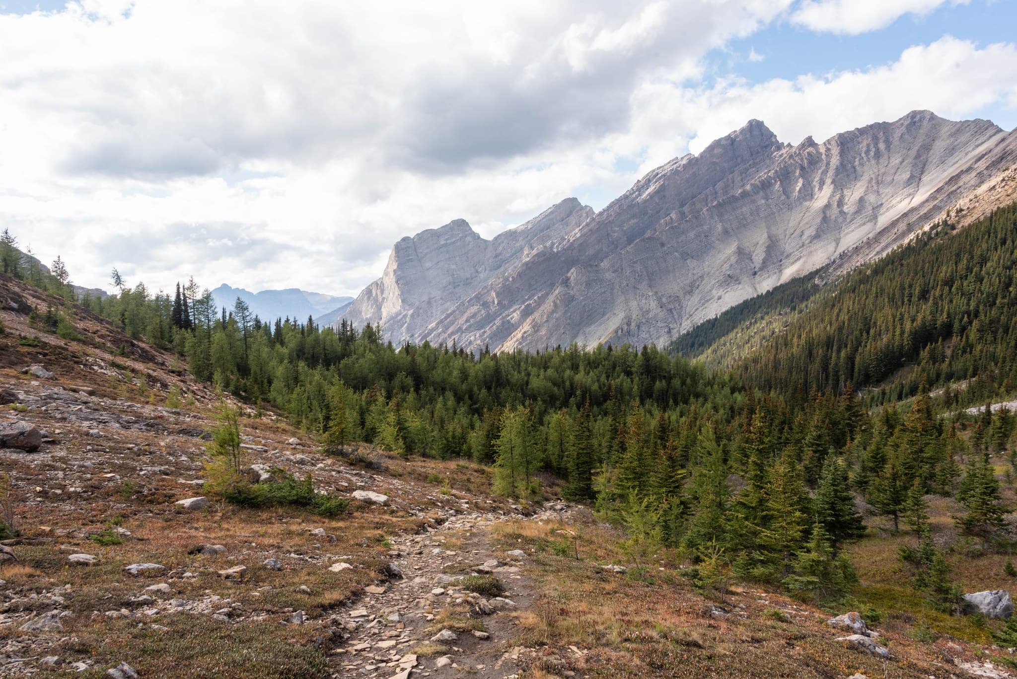 Merlin Pass ascent