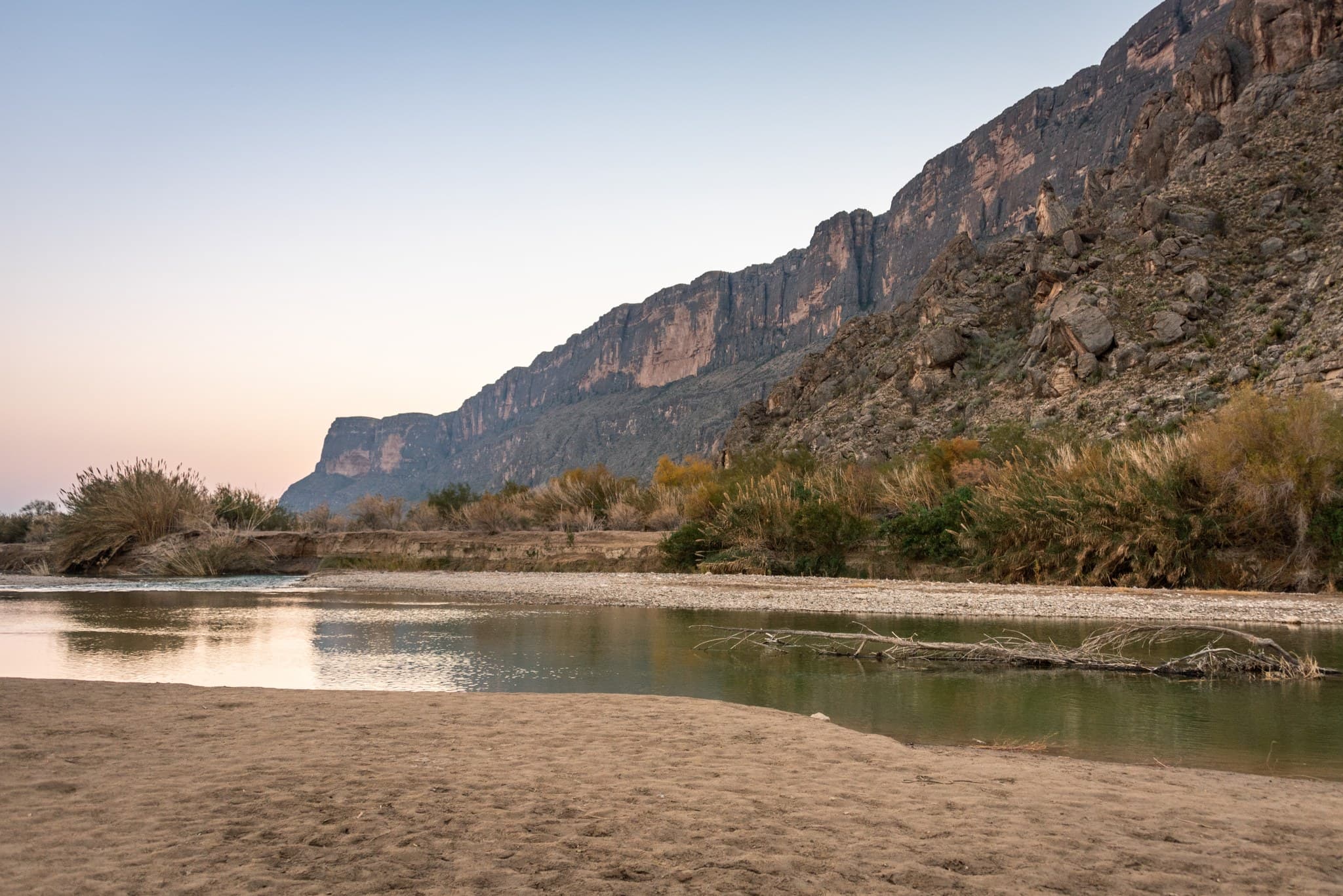 Santa Elena Canyon flowage