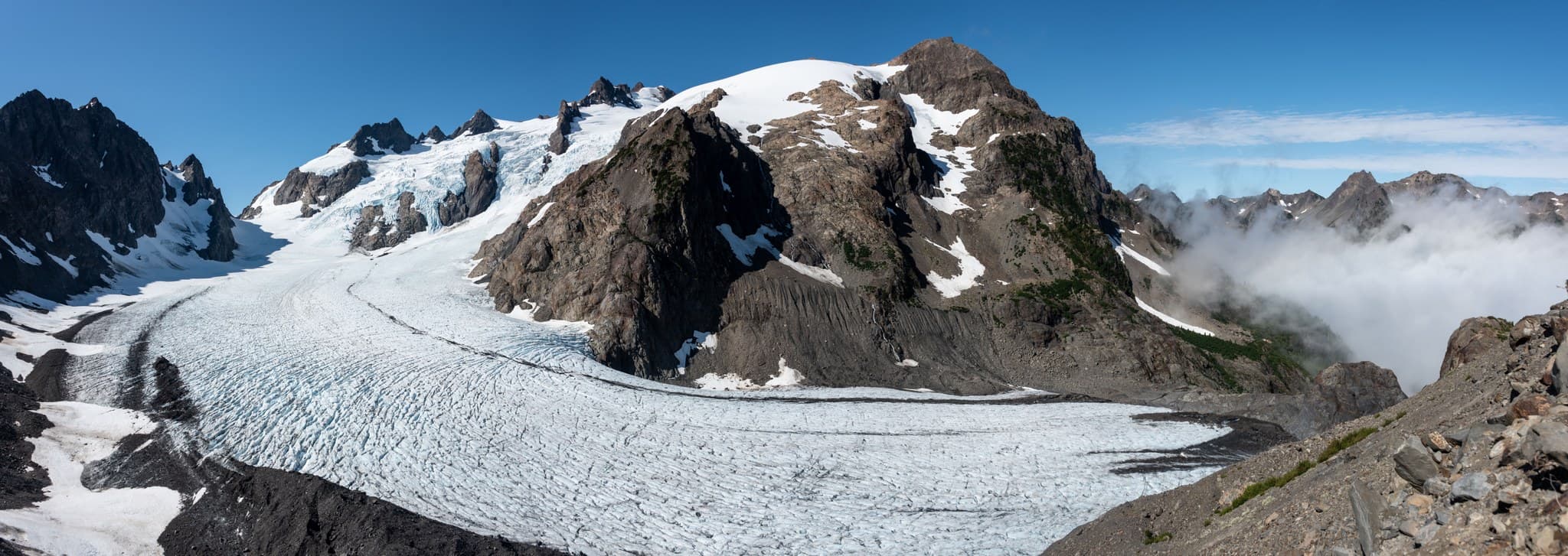 Blue Glacier and Mount Olympus