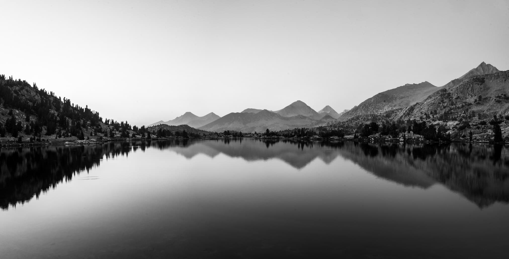 Marie Lake at sunset