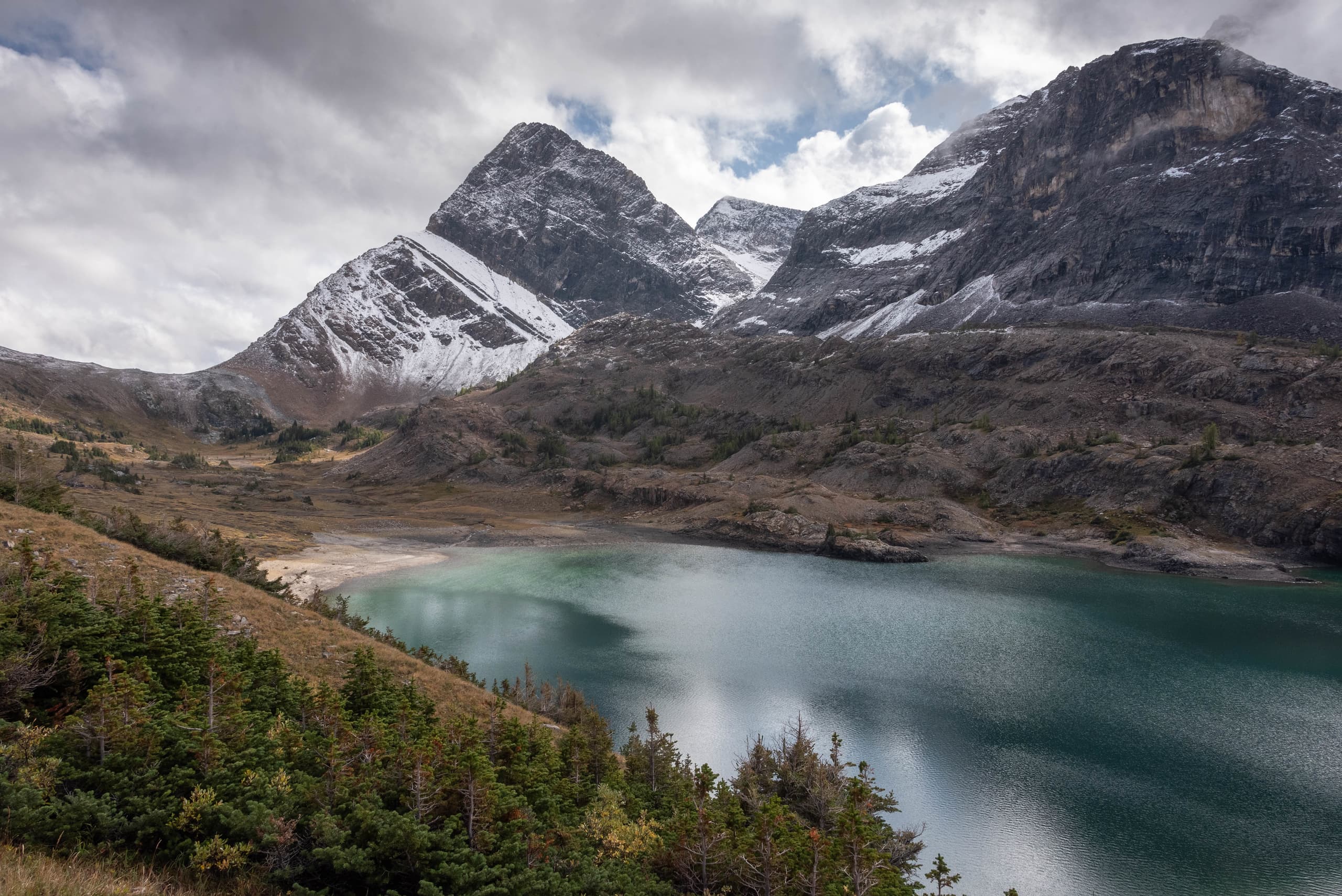 Wildflower Lake and Mount Avens