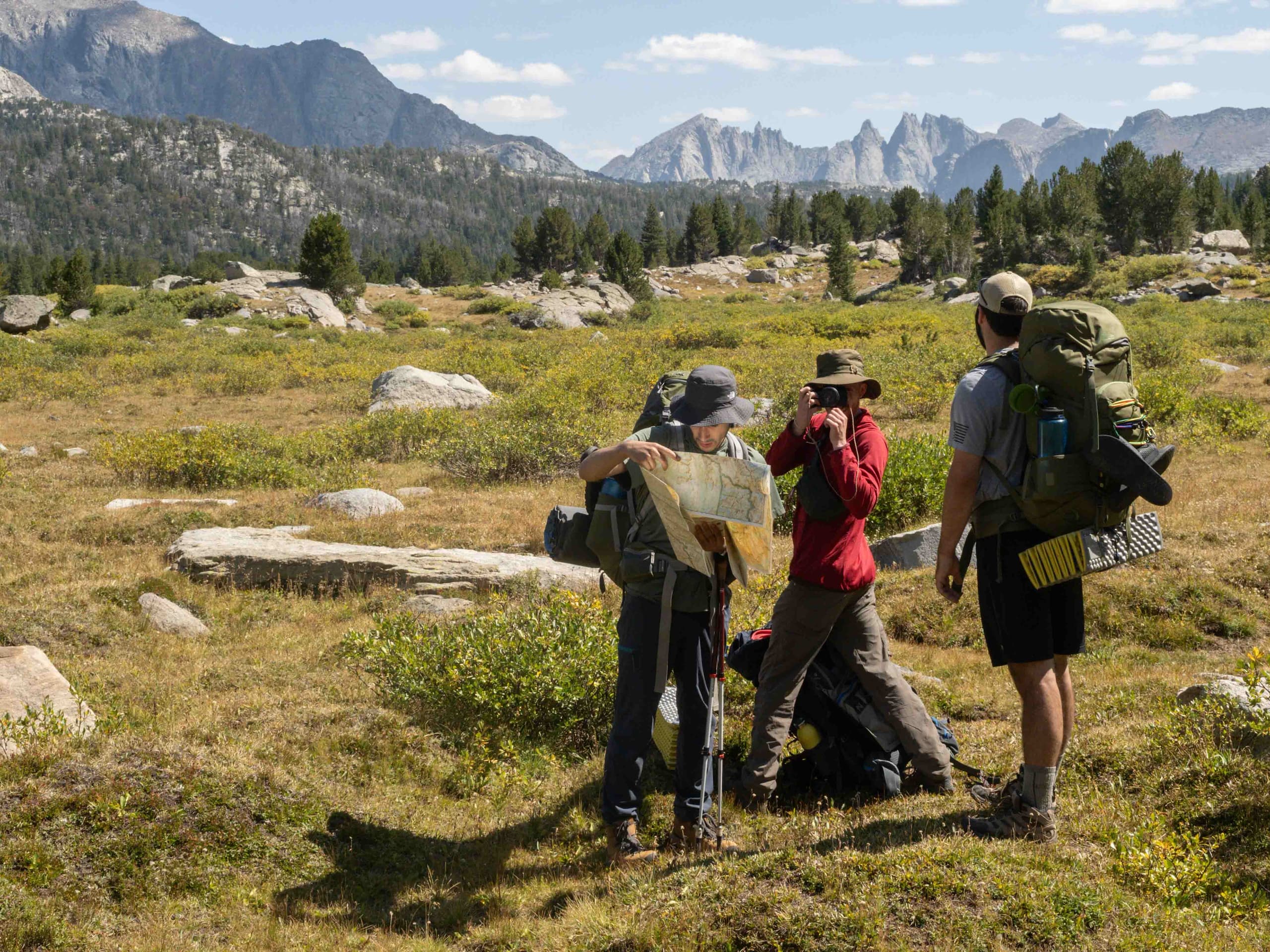 Navigating in the upper watershed of the East Fork River